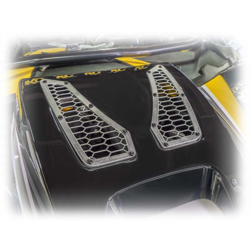 DRT '24+ Can-am Maverick R High Impact ABS Hood Scoop