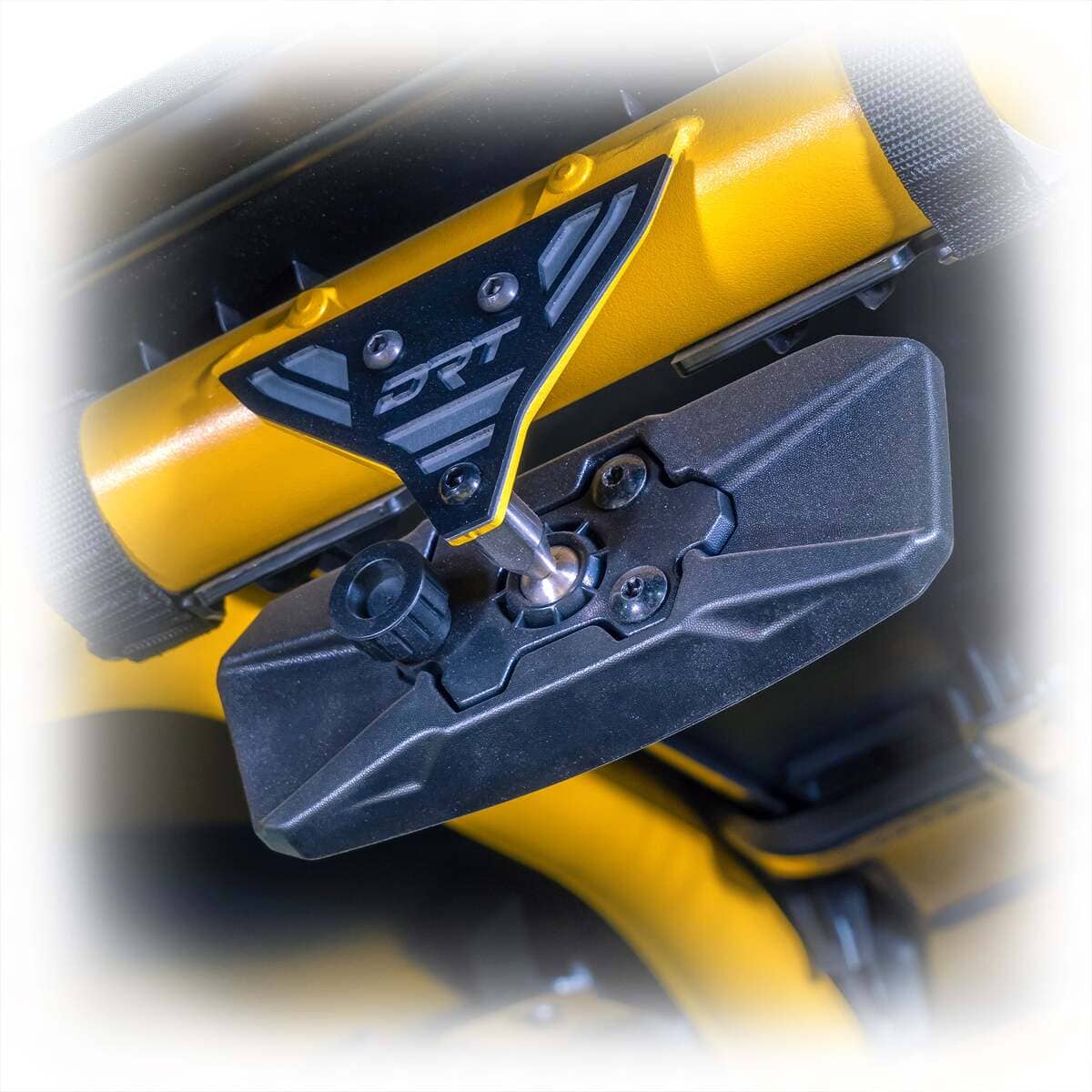 DRT Can-Am Maverick X3 / R Center Mirror Tab Cover Plate for OEM Cage