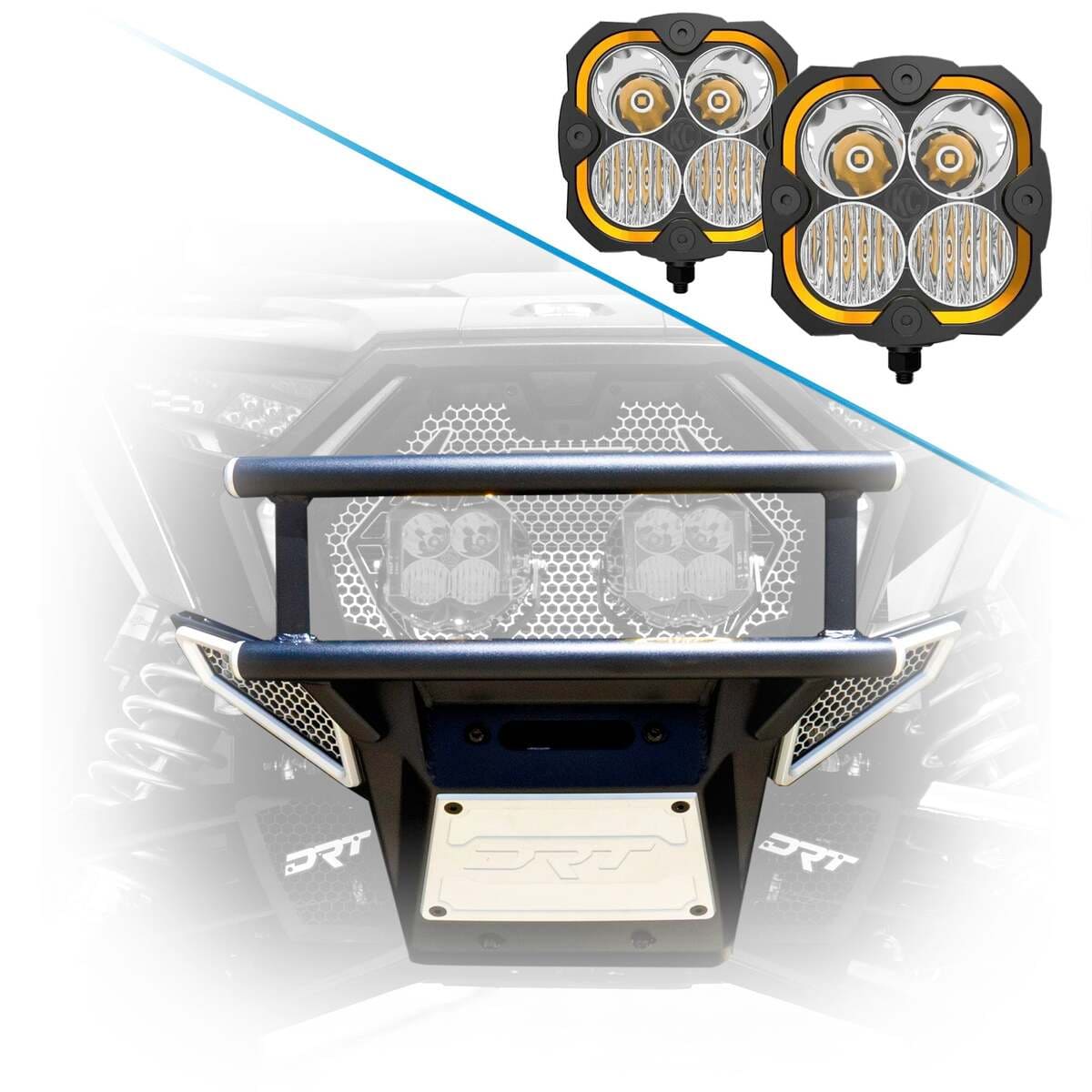 DRT Motorsports '22+ Polaris RZR Pro R /Pro S/Turbo R Desert Runner Winch Bumper