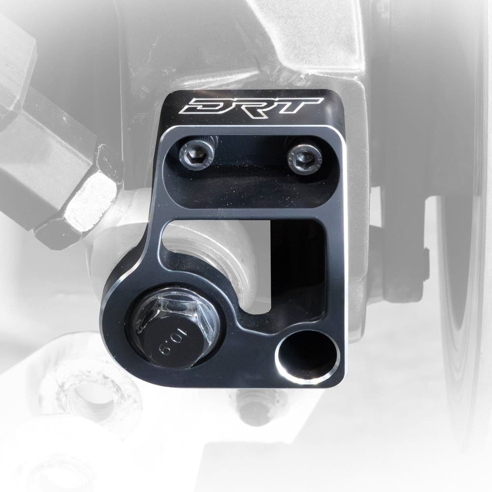 DRT Motorsports Can-Am Maverick R Billet UHD 7075 Double Shear Toe Link Bracket Kit