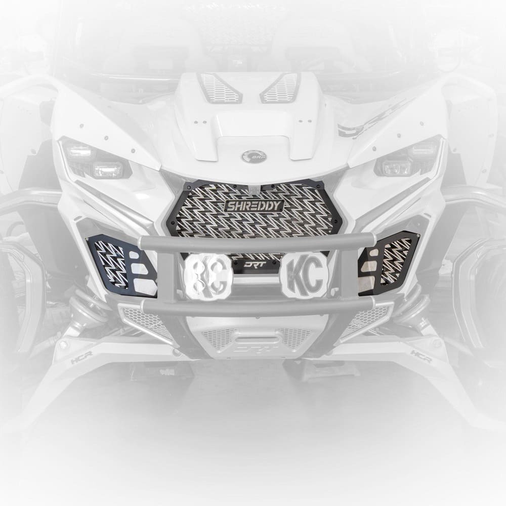 DRT Motorsports / Shreddy '24+ Can-Am Maverick R Front Grill Kit