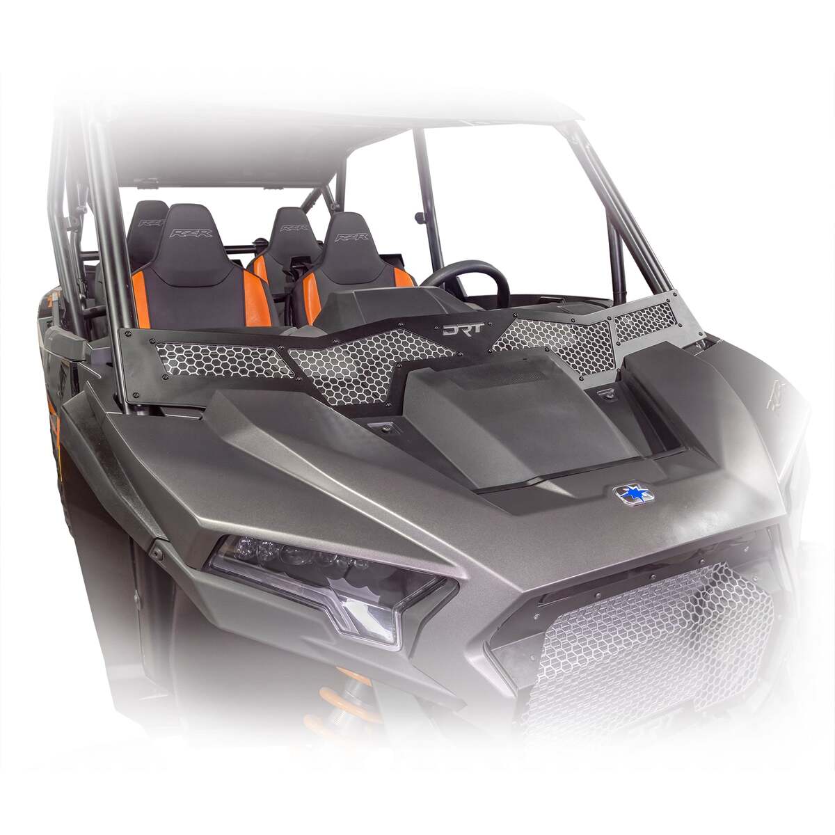 DRT Polaris '24+ Polaris RZR XP 1000/4 Aluminum Wind Diffuser