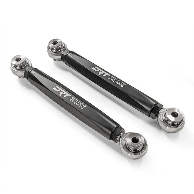 DRT Polaris RZR Pro XP Billet Aluminum Rear Hex Bar Adjustable Sway Bar Link Kit - M10