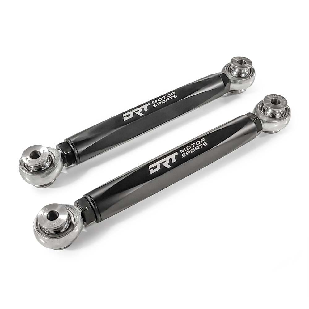 DRT Polaris RZR Pro XP Billet Aluminum Rear Hex Bar Adjustable Sway Bar Link Kit - M10