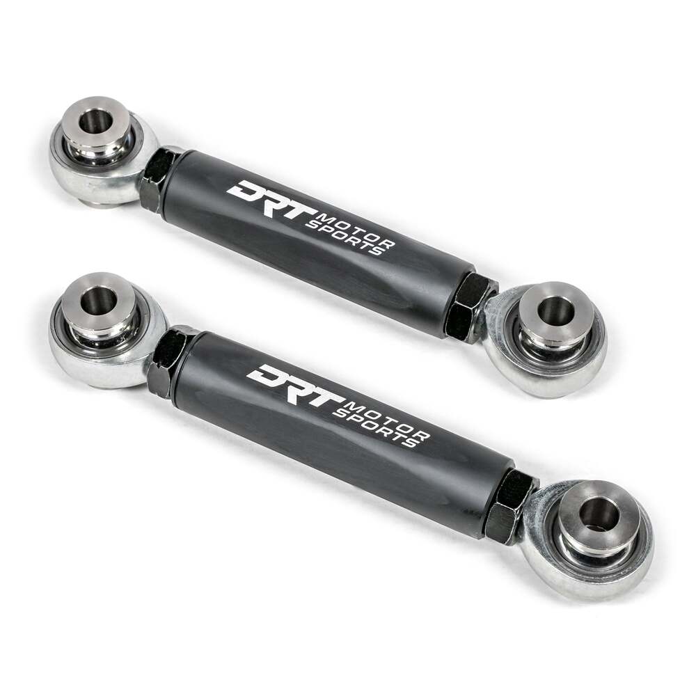 DRT Polaris RZR XP 1000 Billet Aluminum Rear Hex Bar Adjustable Sway Bar Link Kit - M10