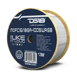 DS18 18-GA RGB LED & 16-GA Speaker Wires Marine Grade Tinned 100% Copper OFC -100 Feet