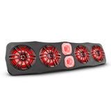 DS18 37” Universal Roll Cage Enclosure - 4x 6.5” Speakers & 2x 3.78” Tweeters