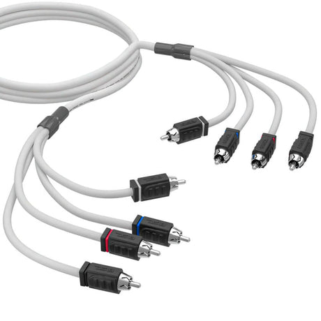  DS18 4 Channel Marine Grade Tinned 100% Copper OFC RCA -6 Feet