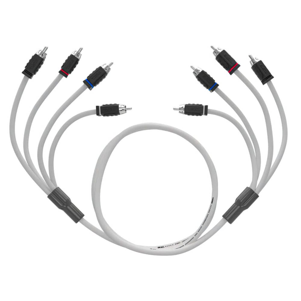  DS18 4 Channel Marine Grade Tinned 100% Copper OFC RCA -6 Feet