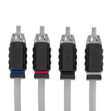  DS18 4 Channel Marine Grade Tinned 100% Copper OFC RCA -6 Feet