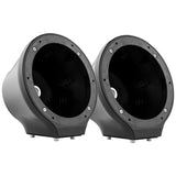 DS18 6.5” Universal Flat Mount Kick Panel Speaker Pod w/ RGB LED Lights