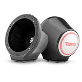DS18 6.5” Universal Flat Mount Kick Panel Speaker Pod w/ RGB LED Lights