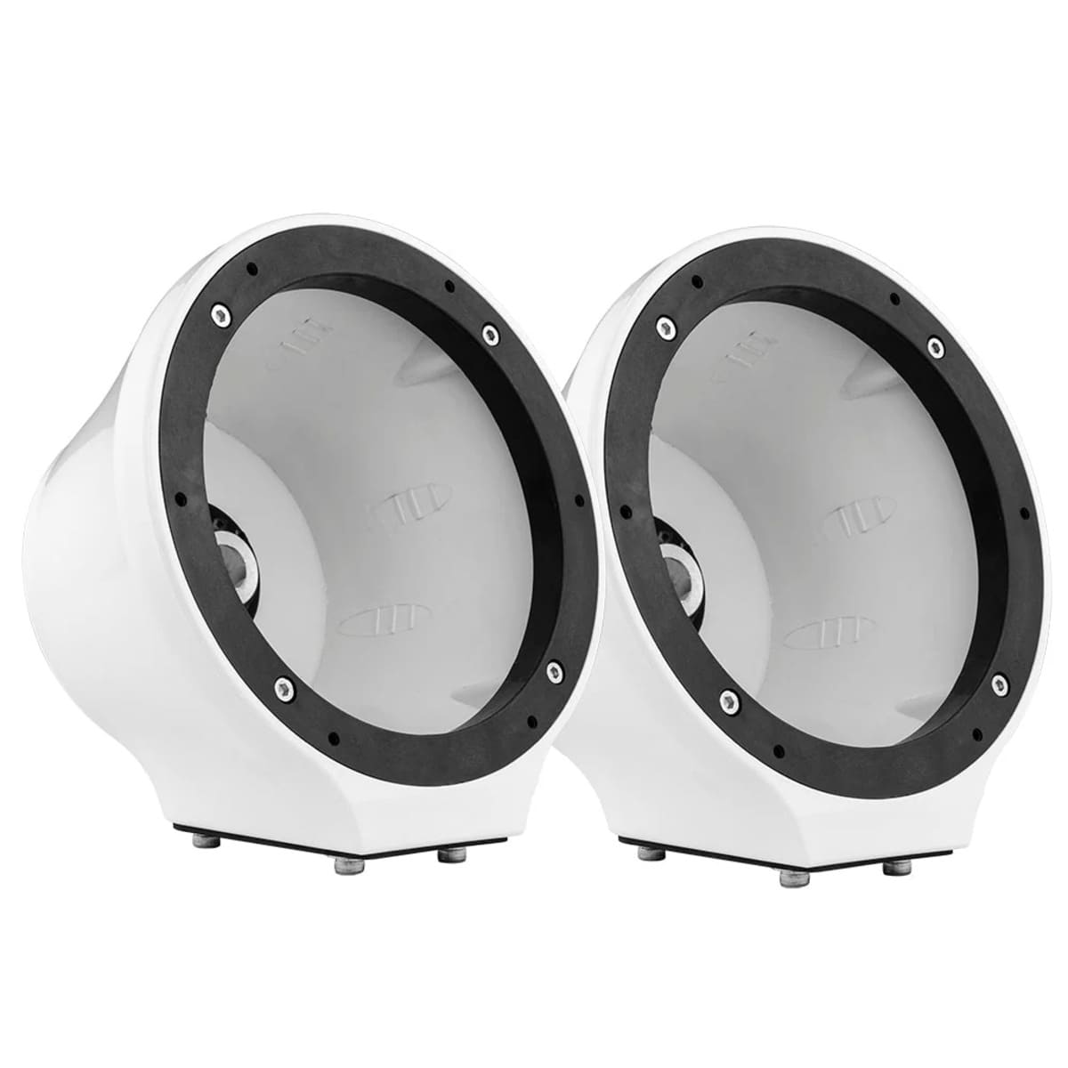 DS18 6.5” Universal Flat Mount Kick Panel Speaker Pod w/ RGB LED Light