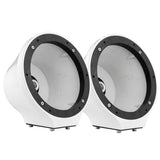 DS18 6.5” Universal Flat Mount Kick Panel Speaker Pod w/ RGB LED Lights