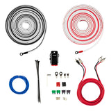 DS18 8-GA Marine Tinned OFC Amplifier Installation Kit