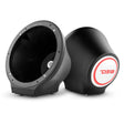 DS18 8” Universal Flat Mount Kick Panel Speaker Pod w/ RGB LED Lights