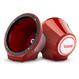 DS18 8” Universal Flat Mount Kick Panel Speaker Pod w/ RGB LED Lights