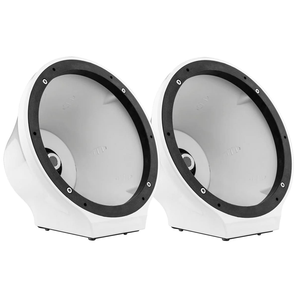 DS18 8” Universal Flat Mount Kick Panel Speaker Pod w/ RGB LED Lights