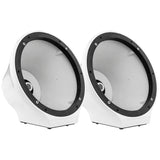 DS18 8” Universal Flat Mount Kick Panel Speaker Pod w/ RGB LED Lights