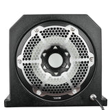 DS18 Dual 10" Marine Subwoofer Enclosure w/ 10" Passive Radiator & 350 Watts RMS 4-Ohm RGB LED Lights