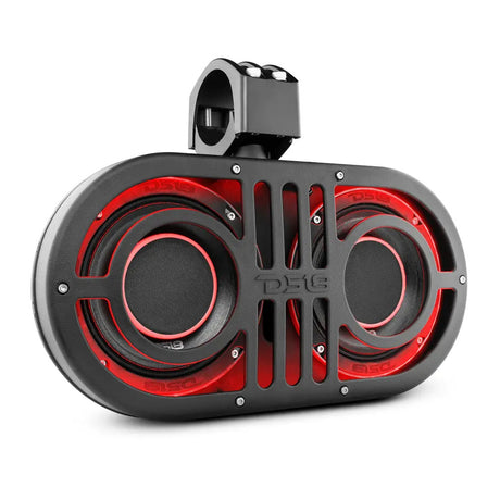 DS18 Dual 6.5" Marine & Powersports PRO Roll Cage Sound Bar System w/ Built in 450 Watts RMS RGB LED Lights