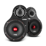 DS18 High Density Abs 2-Way Universal Pod 1 X 6.5" Loudspeaker & 1 x 1.5" Tweeter