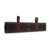 DS18 HYDRO SBAR25 25" Marine Water Resistant Sound Bar Speaker System w/ RGB LED Lights 6 Speakers 600 Watts