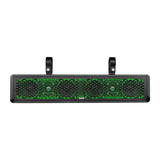 DS18 HYDRO SBAR25 25" Marine Water Resistant Sound Bar Speaker System w/ RGB LED Lights 6 Speakers 600 Watts