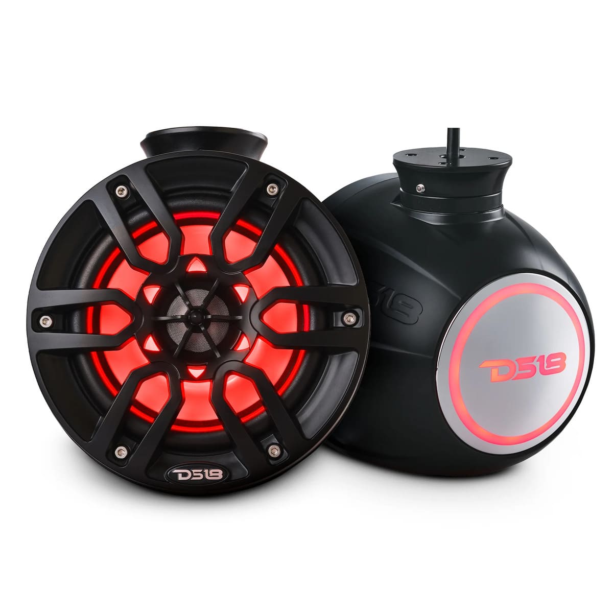 DS18 Jet Skis NXL 6.5" Pod 300w Speaker with Integrated RGB LED Lights - Pair
