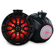 DS18 Jet Skis NXL 8" Pod 375W Speaker with Integrated RGB LED Lights - Pair