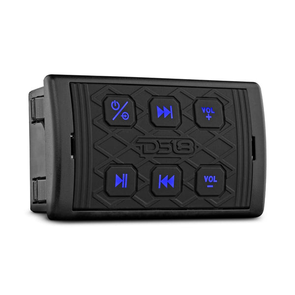 DS18 BTRC-SQ Waterproof Bluetooth Audio Receiver w/ Controls