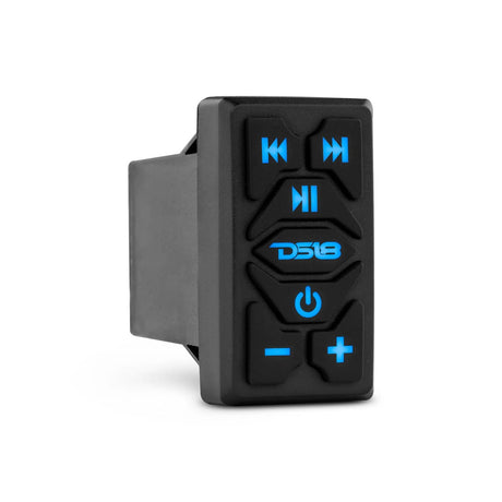 DS18 Marine & Powersports Waterproof Rocker Switch Bluetooth Audio Receiver w/ Controls