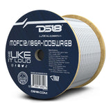 DS18 Marine Tinned OFC 18-GA RGB Wires w/12-GA Speaker Wires 100 Feet