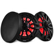 DS18 NXL 10" 2-Way Coaxial Marine Speaker w/ 200 Watts RMS 4-Ohm RGB LED Lights