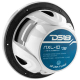 DS18 NXL 10" 2-Way Coaxial Marine Speaker w/ 200 Watts RMS 4-Ohm RGB LED Lights