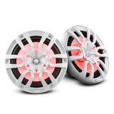 DS18 NXL 10" 2-Way Coaxial Marine Speaker w/ 200 Watts RMS 4-Ohm RGB LED Lights