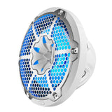 DS18 NXL 10" 2-Way Coaxial Marine Speaker with RGB LED Lights 200 Watts RMS 4-Ohm