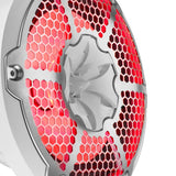 DS18 NXL 10" 2-Way Coaxial Marine Speaker with RGB LED Lights 200 Watts RMS 4-Ohm