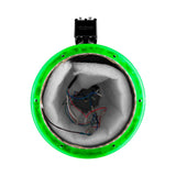 DS18 NXL 10" Marine and Powersports Empty Tower RGB LED Lights - Black Carbon Fiber