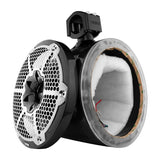 DS18 NXL 10" Marine and Powersports Empty Tower RGB LED Lights - Black Carbon Fiber