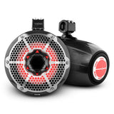 DS18 NXL 10" Neodymium Marine & Powersports Towers with Built-in Passive Radiator, 1" Driver & 300 Watts RMS RGB LED