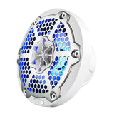 DS18 NXL 6.5" 2-Way Coaxial Marine Speaker w/ 100 Watts RMS 4-Ohm RGB LED Lights