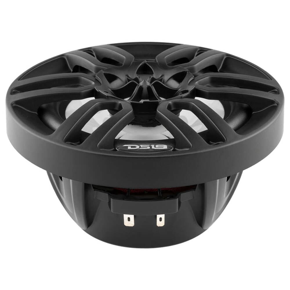 DS18 NXL 6.5" 2-Way Coaxial Marine Speaker w/ 100 Watts RMS 4-Ohm RGB LED Lights