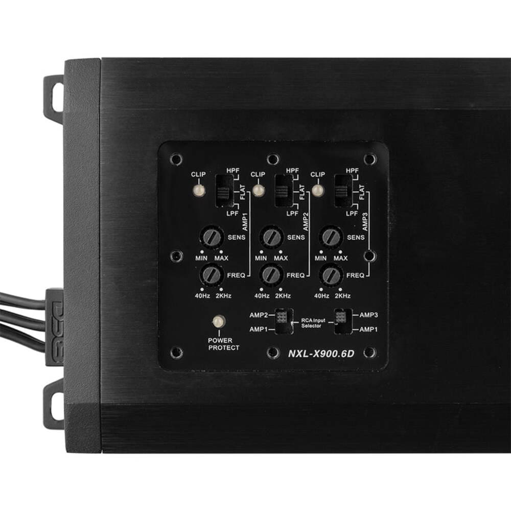 DS18 NXL 6-Channel Full-Range Class D IP67 Marine & Powersports Amplifier 6 x 150 Watts Rms @ 4-Ohm