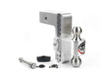 Weigh Safe 180 Hitch 8in Drop Hitch & 3in Shank (10K/21K GTWR) w/WS05 - Aluminum - LTB8-3-KA