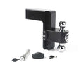 Weigh Safe 180 Hitch 8in Drop Hitch & 3in Shank (10K/21K GTWR) w/WS05 - Black Cerakote - CTB8-3-KA-CER-BLA