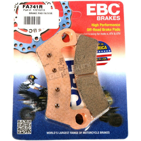 EBC Arctic Cat Long-Life Sintered R Brake Pads - Metallic Front/Rear