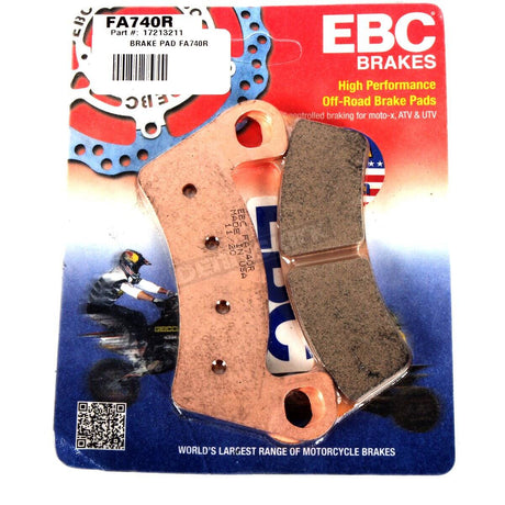 EBC Arctic Cat Long-Life Sintered R Brake Pads