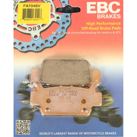 EBC Honda Pioneer 1000 SV Severe Duty Sintered Metal Brake Pads - Rear