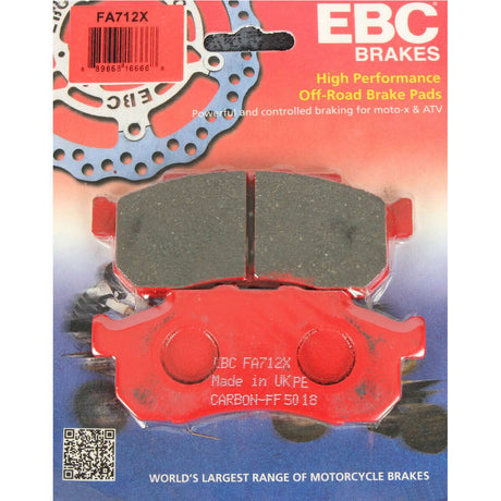 EBC Honda Pioneer 500/700 Sport Carbon X Brake Pads -  Front